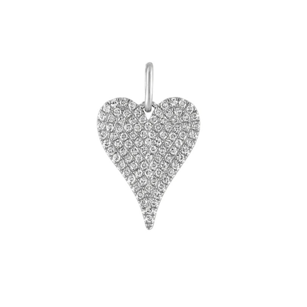 Stephanie Gottlieb Diamond Heart Charm